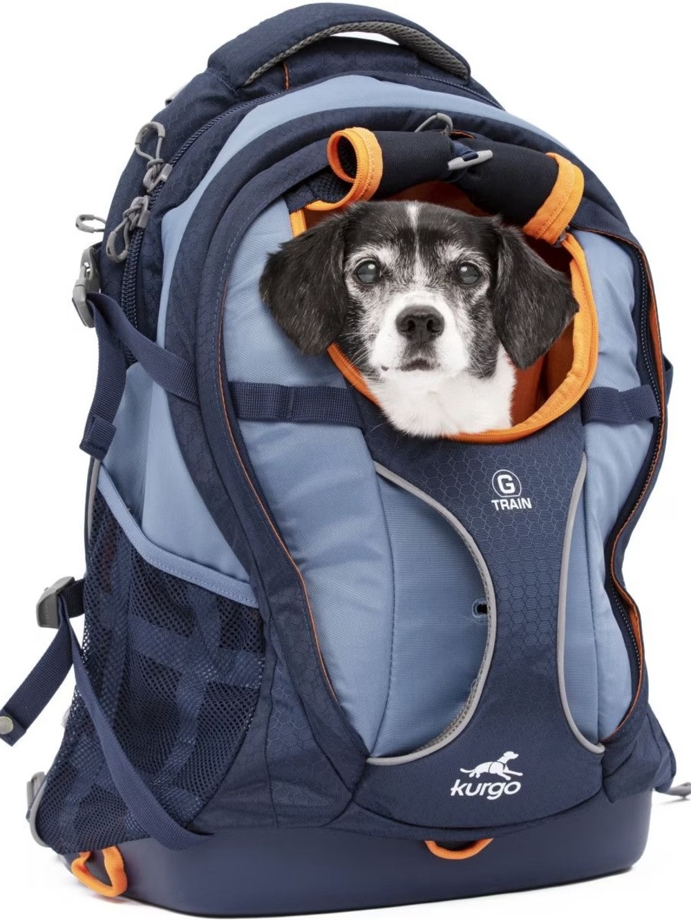 *New* Kurgo G-Train Dog Carrier Backpack, Navy Blue